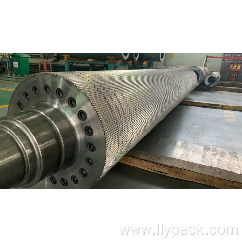 Tungsten Carbide Coated Corrugated Roller for Single Facer